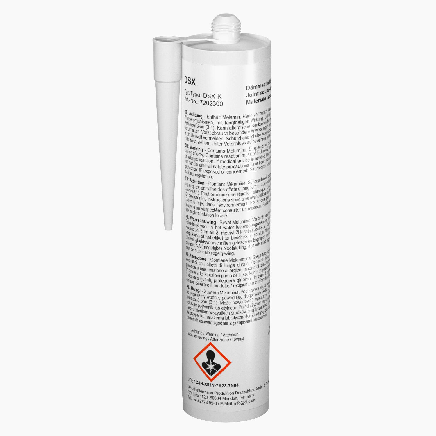 OBO Bettermann Vertr DSX-K Dämmschichtbildner 300ml in Kartusche