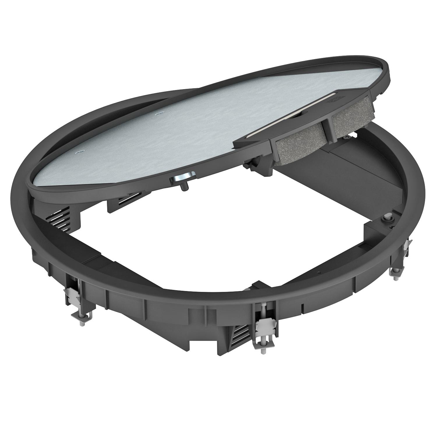 OBO Bettermann Vertr GESR9 U 9011 Geräteeinsatz f. Universalmontage