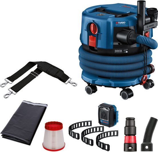 Bosch Power Tools 06019K2000 Akku-Staubsauger GAS 18V-12 MC