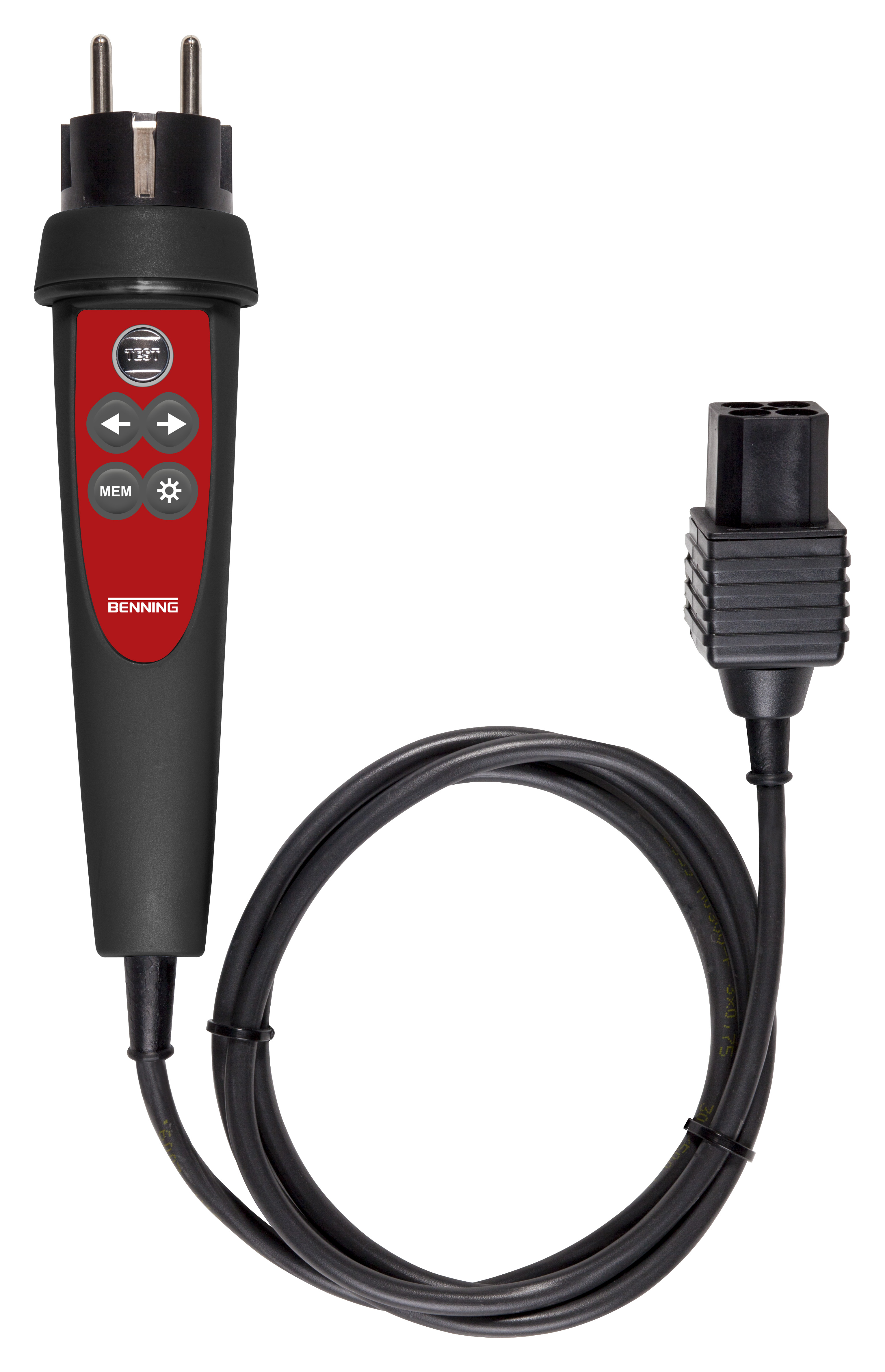 Benning 044149 Commander-Prüfstecker f.Schutzk.-Steckdose