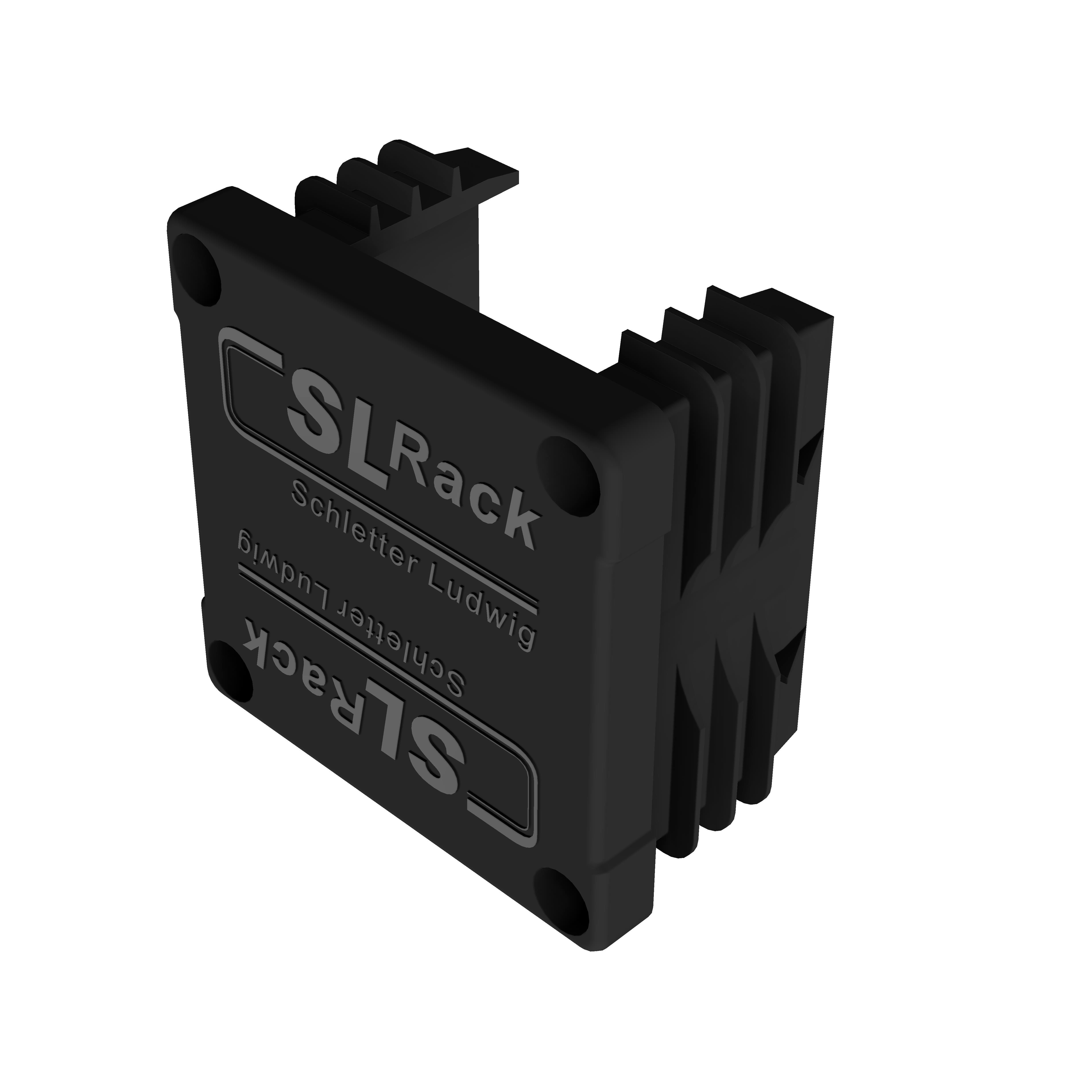 SL Rack 94640-05 Kunststoff-Endkappe RAIL 40 sw