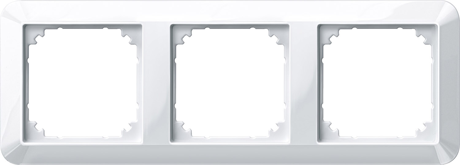 Merten 389319 Rahmen 3f.pws/gl waage/senkrecht