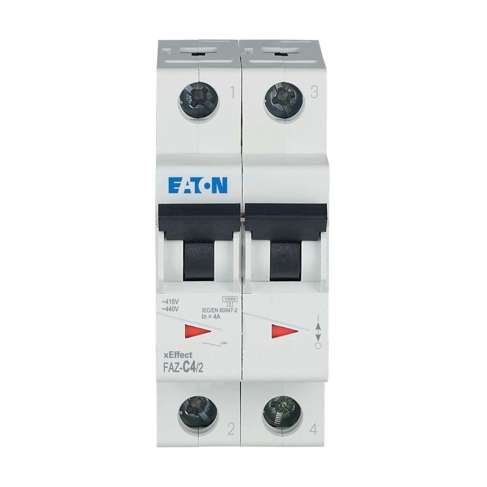 Eaton FAZ-C4/2 Leitungsschutzschalter C 4A, 2p