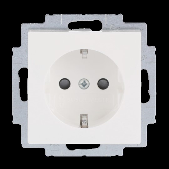 Busch-Jaeger 20 EURB-914 SCHUKO Steckdosen-Einsatz alpinweiß