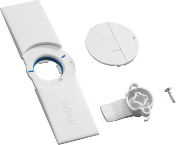 Hager FZ598N Türschild m.Klappgriff