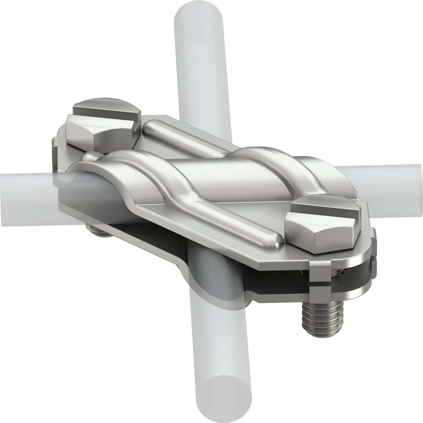 OBO Bettermann Vertr 250 V4A Kreuzverbinder RD10 FL30