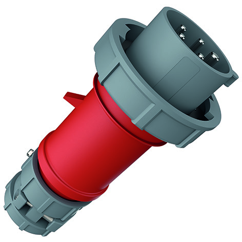 Mennekes 3821 Stecker PowerTOP HW/VN 16A,5p,6h,400V,IP67