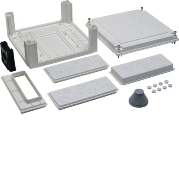 Hager U84LU Kabelanschlußkasten 324x307x149mm,IP54
