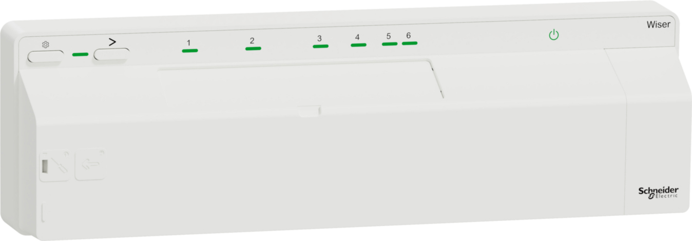 Schneider Electric CCTFR6610 Wiser Verteilerleiste Fussboden (Heizen)