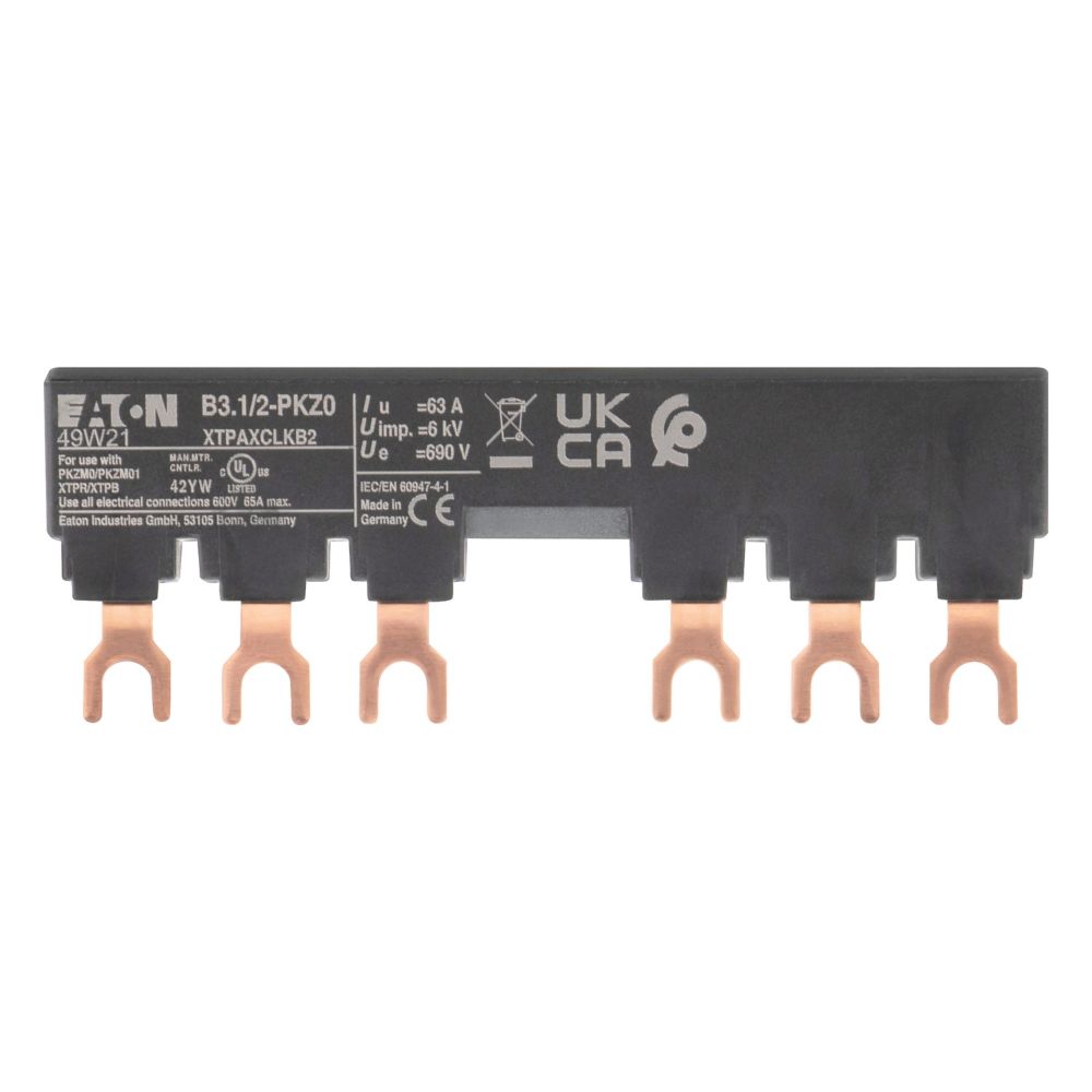 Eaton B3.1/2-PKZ0 Drehstromschienenblock