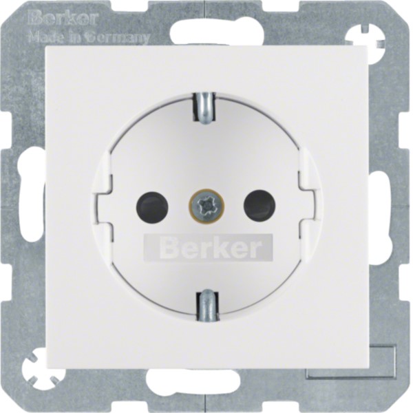 Berker 47231909 Schuko-Steckdose pws matt