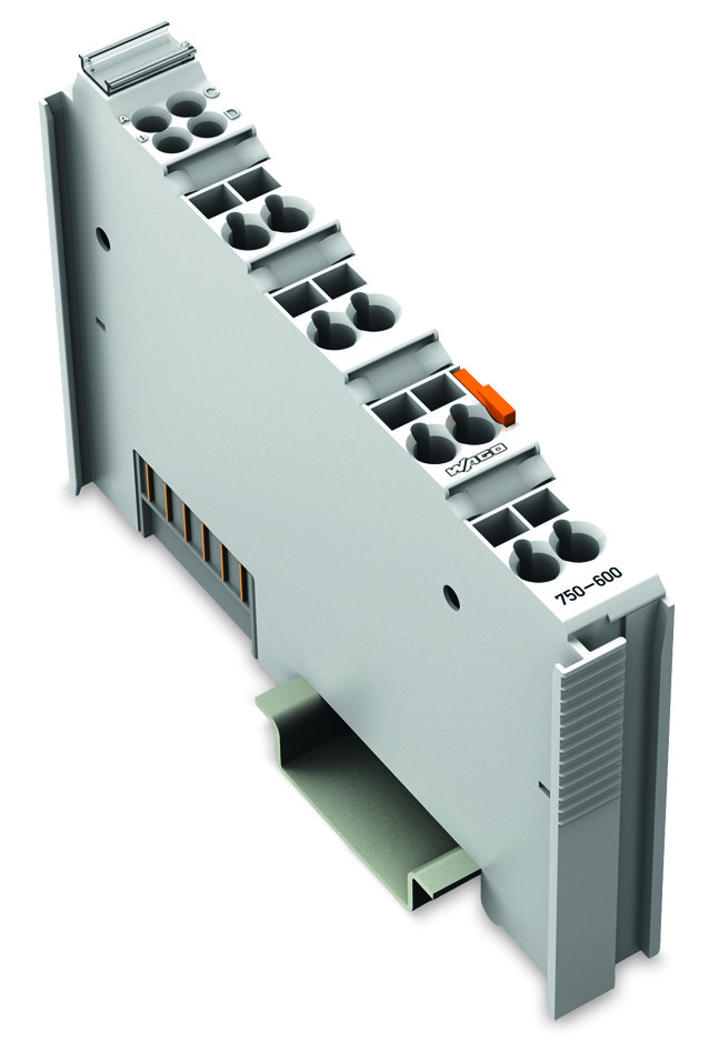 WAGO GmbH & Co. KG 750-600 Bus-Endklemme 12x64mm grau