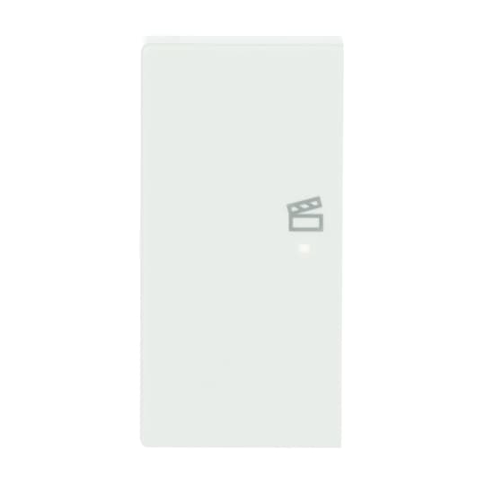 Busch-Jaeger 6233-21-84 Wippe 2-f li Symbol Szene studioweiß