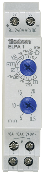 Theben ELPA 1 Treppenlicht-Zeitschalter 1S, 0,5-20min