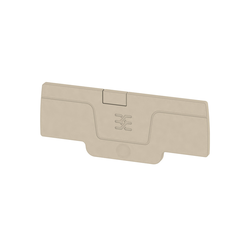 Weidmüller AEP 4C 1.5 Abschlussplatte beige