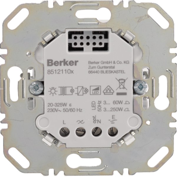 Berker 85121100 Universal-Schalteinsatz 1fach