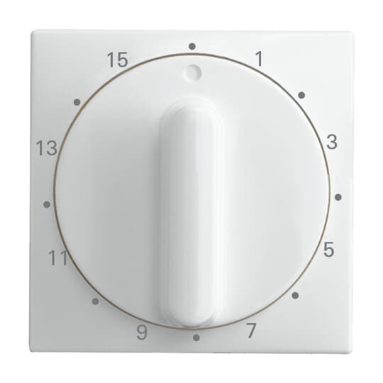 Busch-Jaeger 1770-914-103 Zentralscheibe alpinweiß Bedienelement