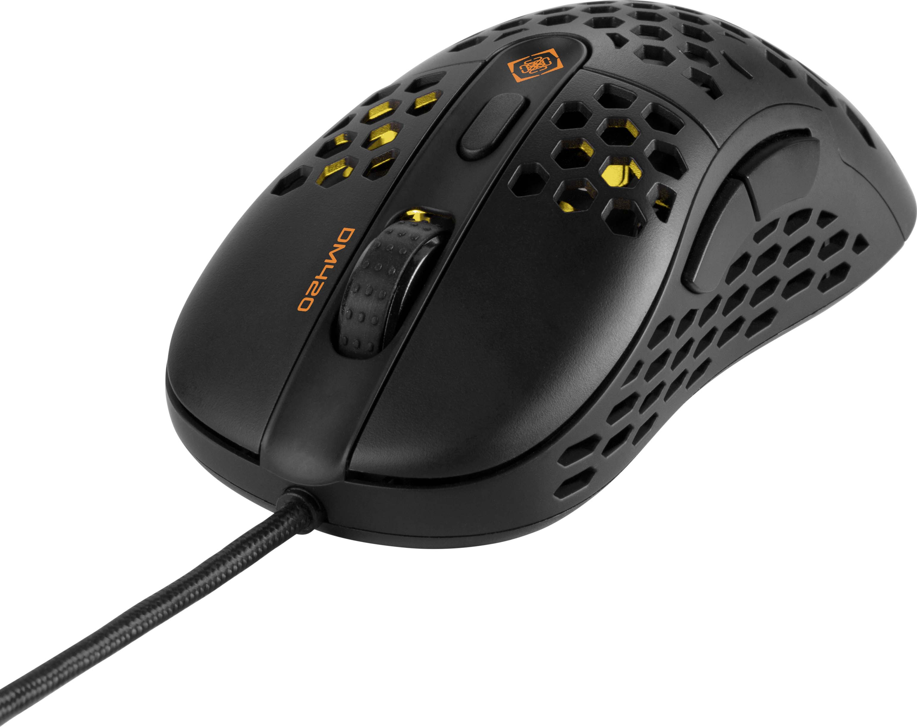 DELTACO GAMING GAM-106 Gaming Maus RGB,ultraleicht,sw