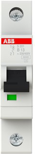 ABB Stotz S&J S201-B13 Sicherungsautomat 6kA 13A B 1p