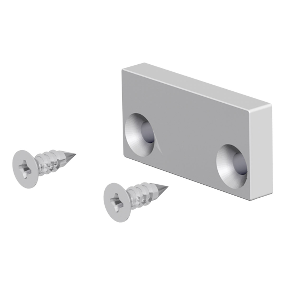 EVN Lichttechnik APXSEAPF Alu-Profil-Endplatte inkl. Schrauben