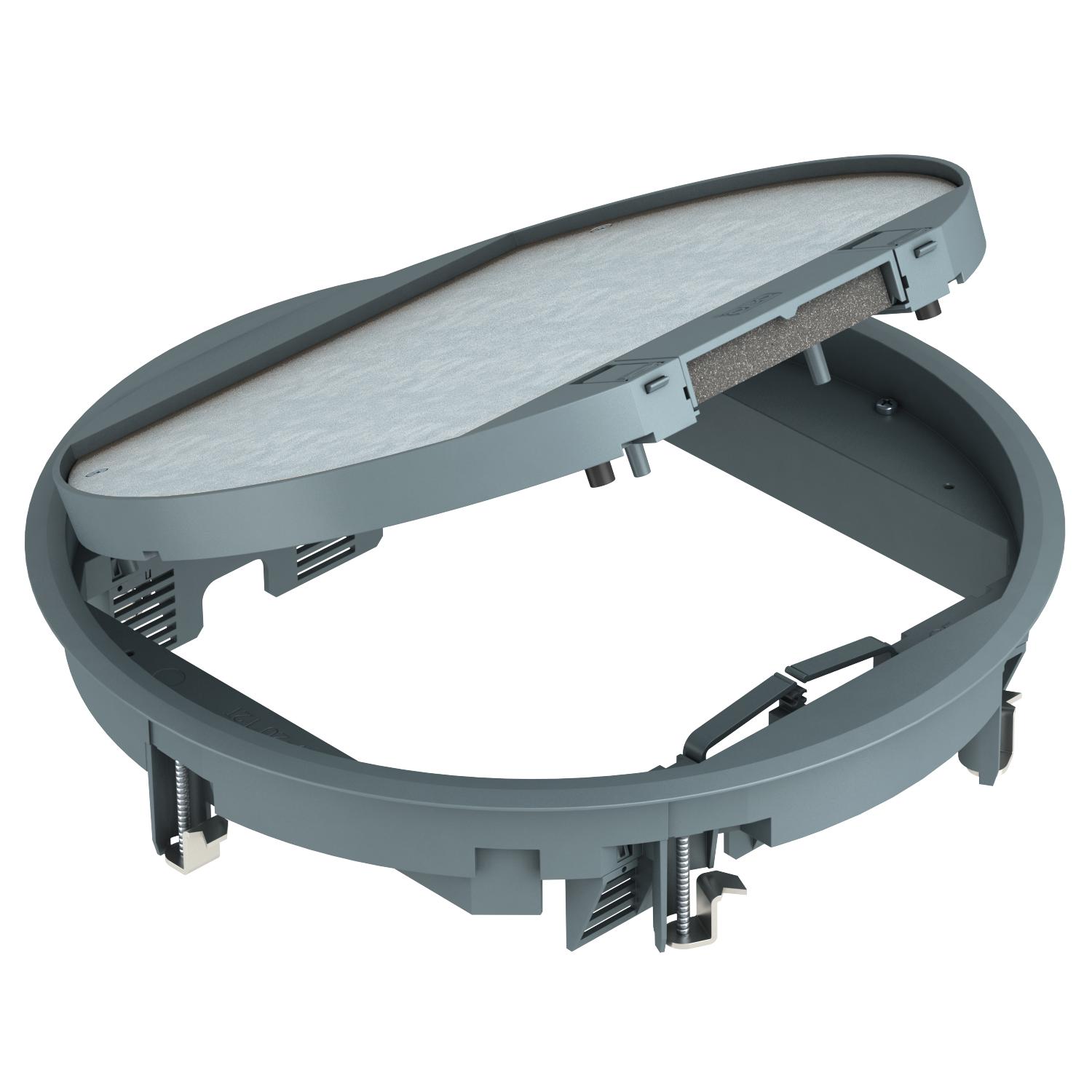 OBO Bettermann Vertr GESR9-2U12T 7011 Geräteeinsatz gr