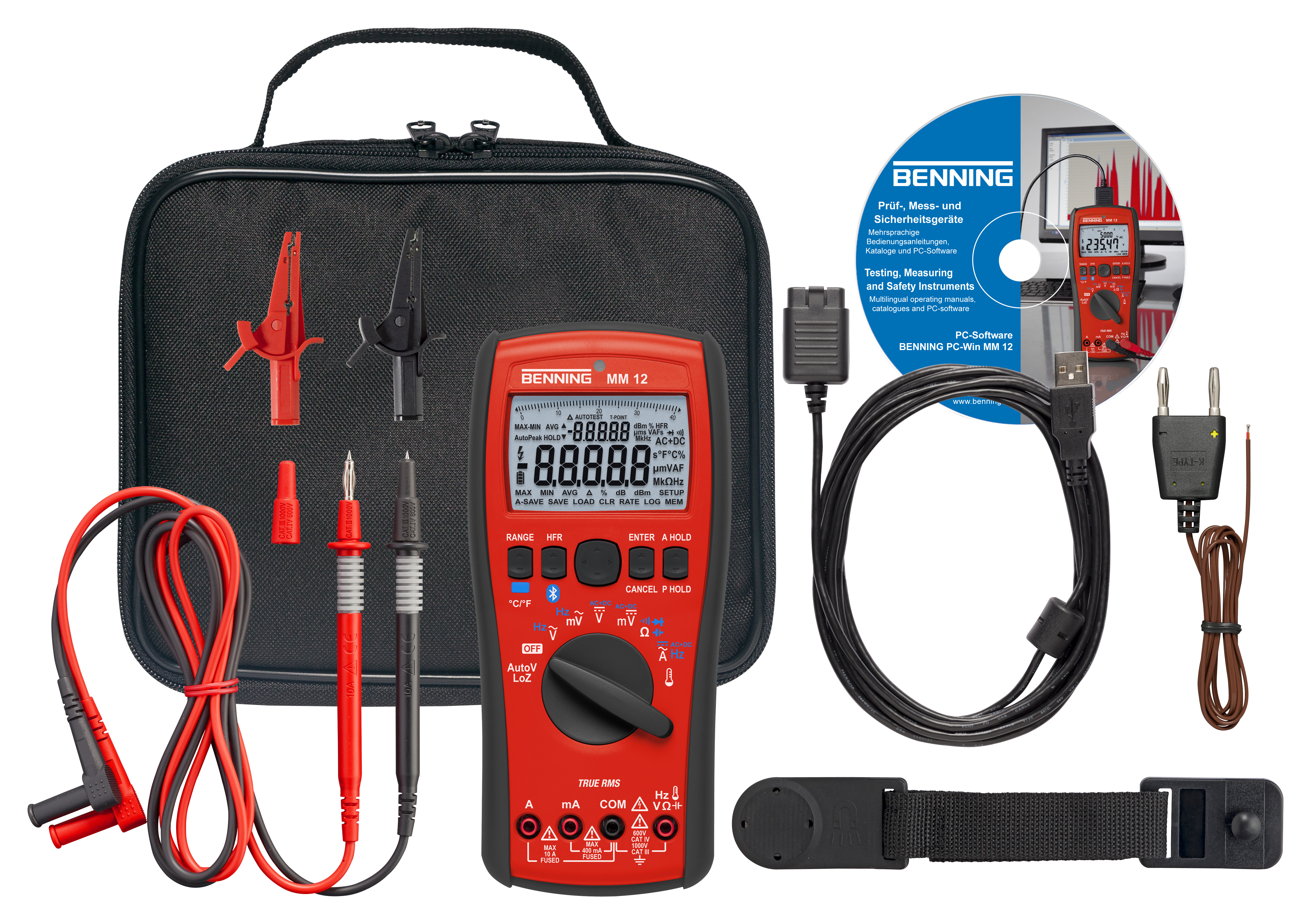 Benning MM 12 Digital Multimeter Datalogger