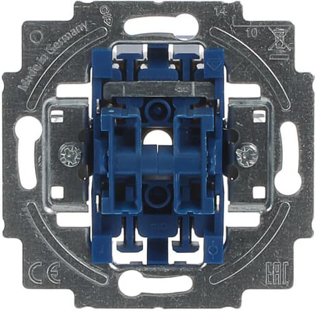 Busch-Jaeger 2020 US-205-101 Doppeltaster-Einsatz 2x1pol. 2xSchließer