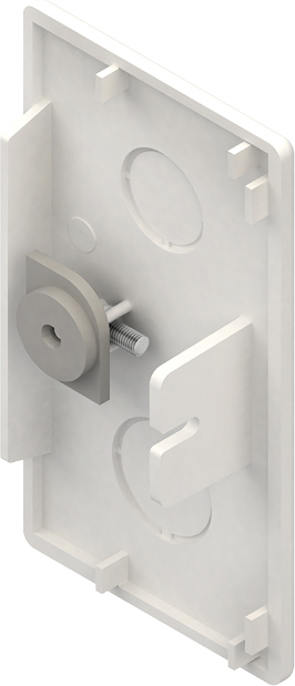 HKL EG60130.3 Endstück rws 60x130 RAL9010