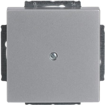 Busch-Jaeger 1742-83 Zentralscheibe alusi Blindabd,m.Tragring