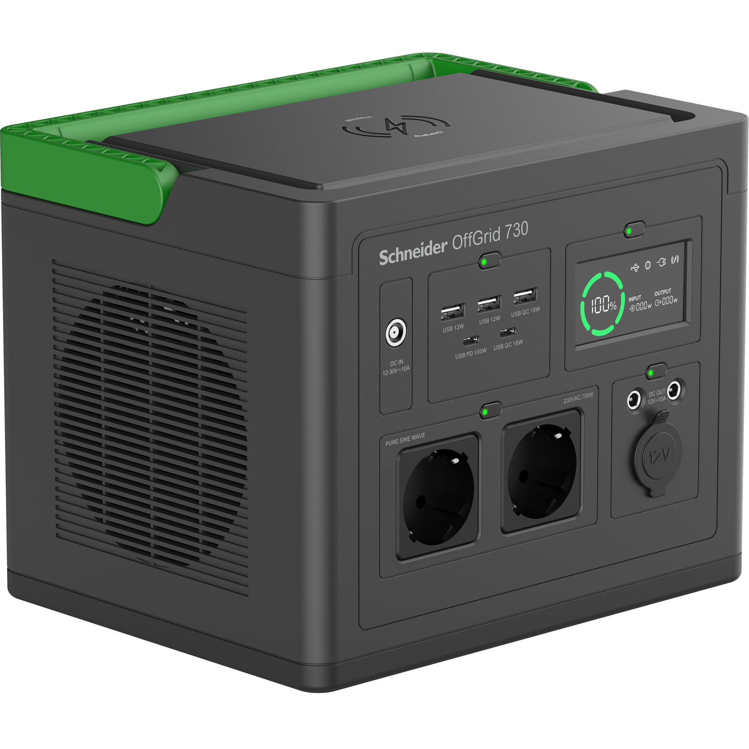 Schneider Electric PPS730-GR OffGrid Power Station 730, 738Wh LI