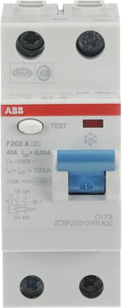 ABB Stotz S&J F202A-40/0,03 FI-Schutzschalter pro M Compact