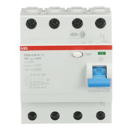 ABB Stotz S&J F204A-40/0,03AP-R FI-Schutzschalter pro M Compact