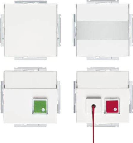 Busch-Jaeger 1510 UC-84-101 Ruf-Set für Behinderten-WC studioweiß