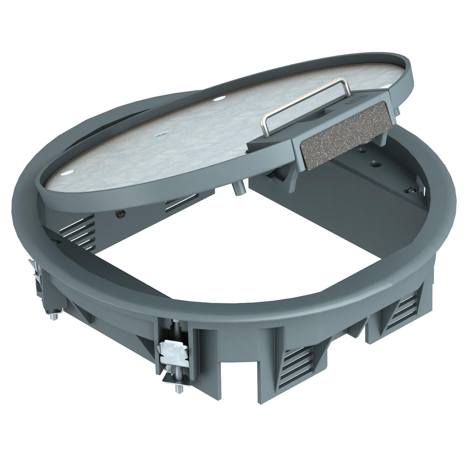 OBO Bettermann Vertr GESR4 U 7011 Geräteeinsatz f. Universalmontage