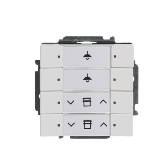 Busch-Jaeger 6127/01-84 Tastsensor 4fach mit Busankoppler