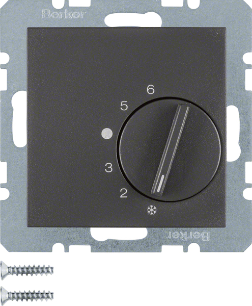 Berker 20261606 Raumtemperaturregler mit Wechsler