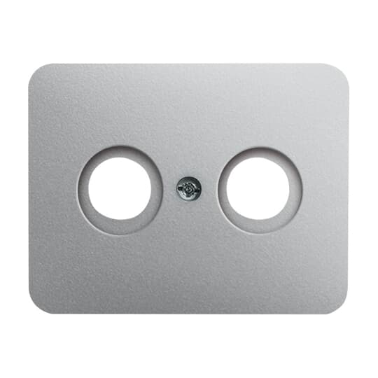 Busch-Jaeger 1743-266 Zentralscheibe ti f.Antennendose 2Loch