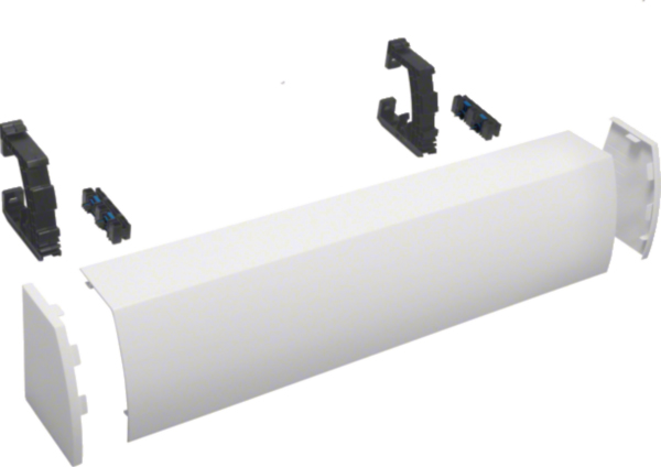 Hager FZ443N Kabelrangierkanal B800,RAL9010