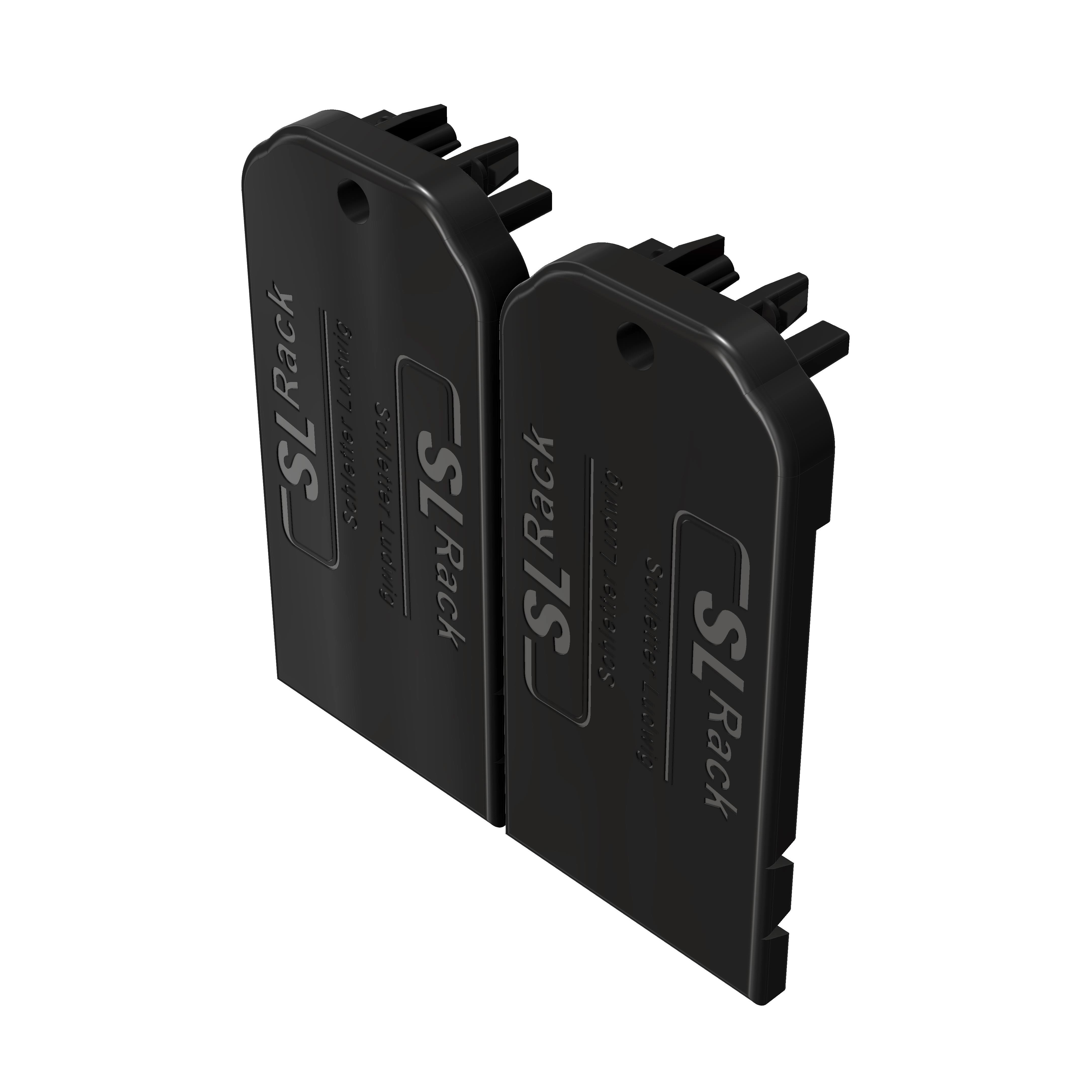 SL Rack 31106-00 Fassadensystem Endkappe schwarz