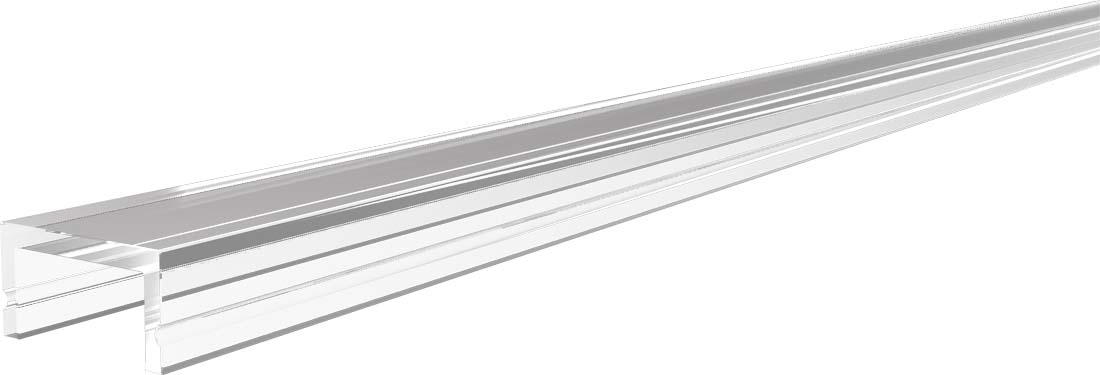 EVN Lichttechnik KAK 200 Kunststoff-Abdeckprofil klar 200cm