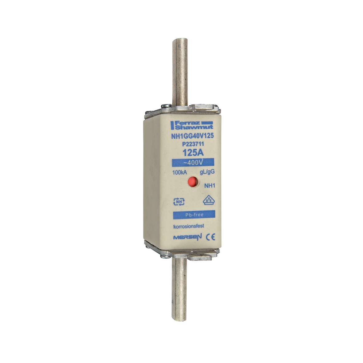 Mersen NH1GG40V100 NH-Sicherungseinsatz SF Gr.1 gG 100A/400V KM