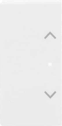 Busch-Jaeger 6232-20-84 Wippe 2-f li Symb Jalousie studioweiß