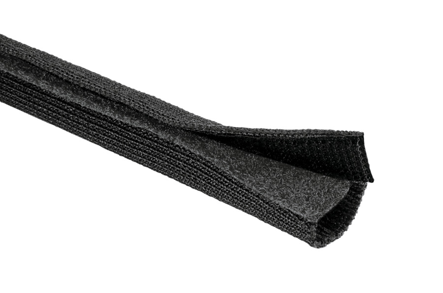 HellermannTyton HELAHOOK20 PET BK 25 Kabelschutz wiederverschließbar