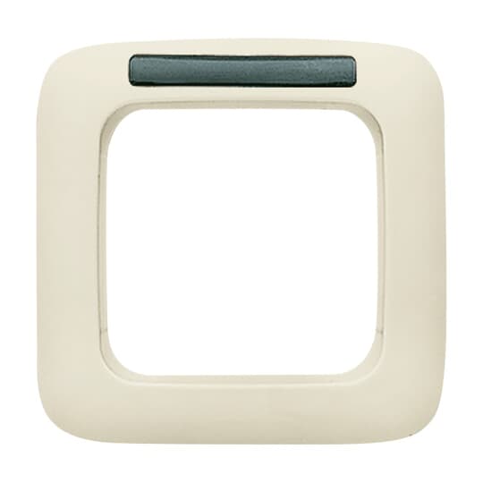 Busch-Jaeger 1721 NS-212 Rahmen 1-fach weiß, Sichtfenster