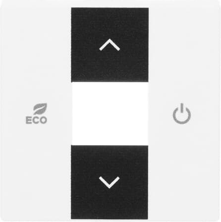 Busch-Jaeger 6235-884 Zentralscheibe RTR studioweiß matt