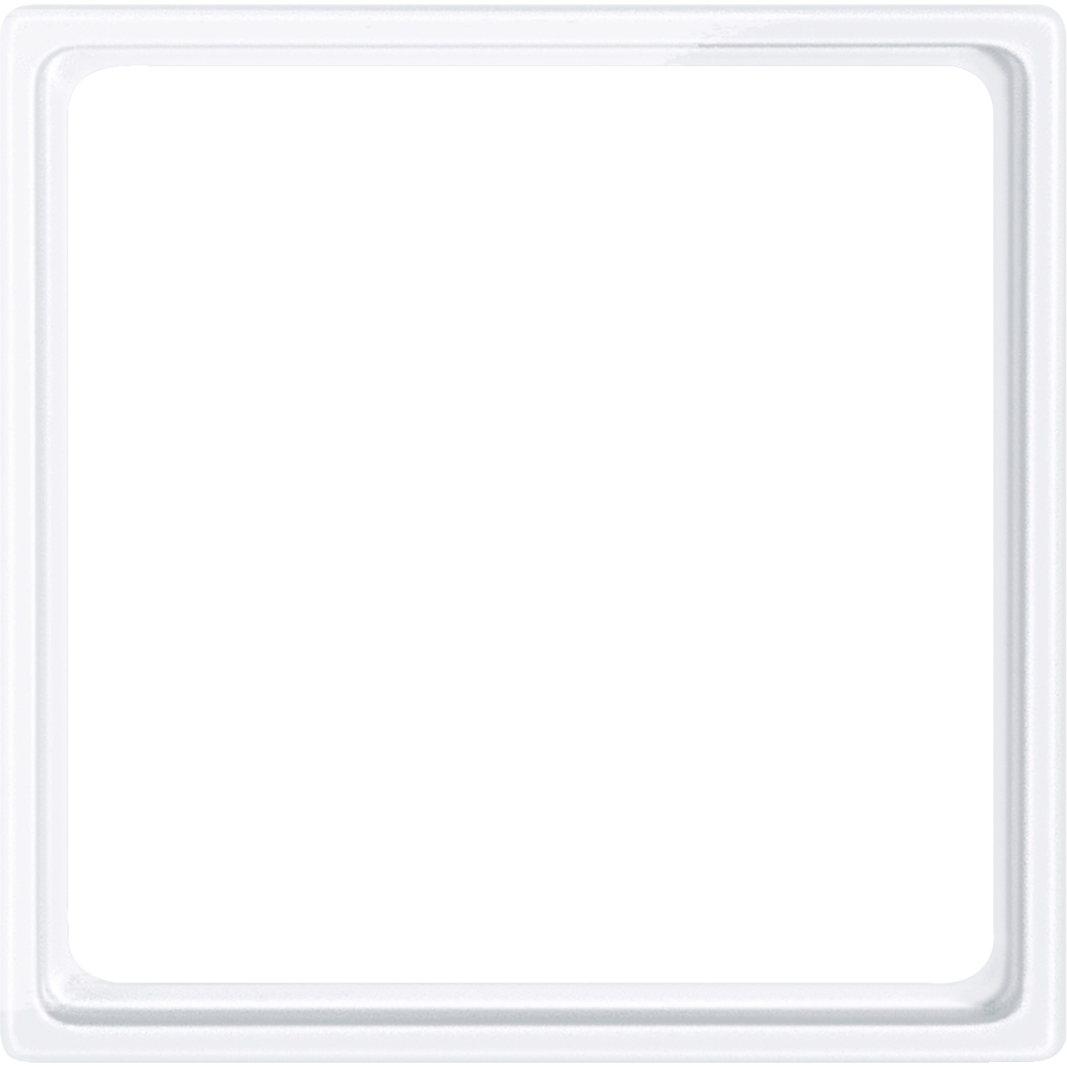 Merten 518525 Zwischenring aws/gl für Kombieinsatz