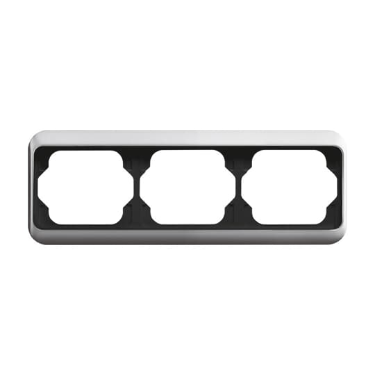 Busch-Jaeger 1723-266 Rahmen 3-fach titan, waager.,alpha