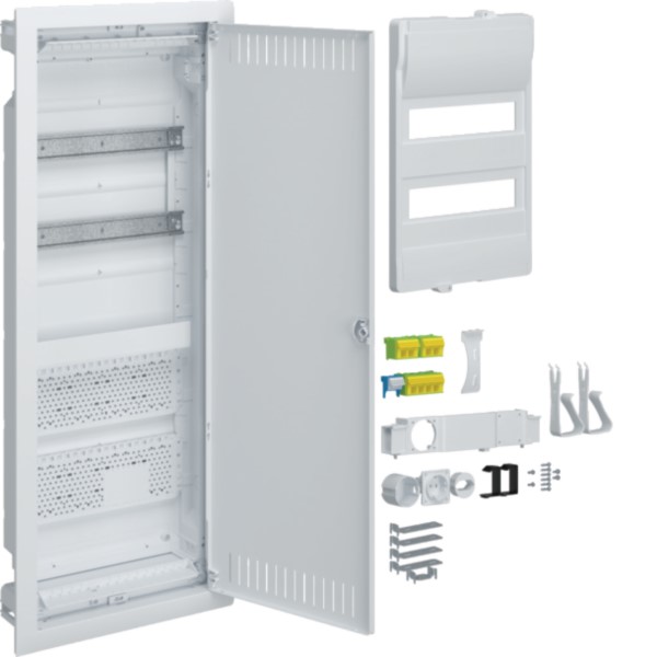 Hager VU602NWH UP-Klein-VT Volta.Hybrid 24PLE, 2 Montagepl.