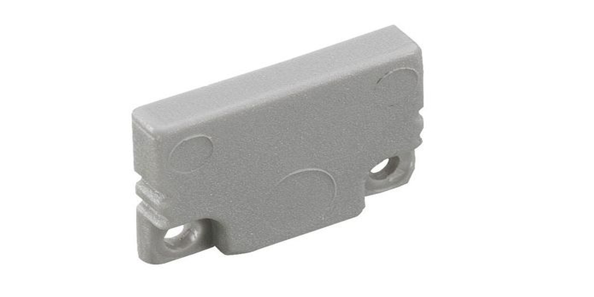 Barthelme 62399604 Endkappen-Set flach für BARdolino Profil