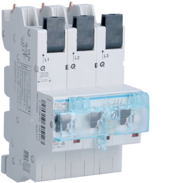 Hager HTS335C SLS-Schalter 3P Cs-35A Sammelschi